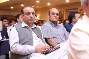 Tahir Anjum , Aleem Khan ( Cental President PTI) on May.20 at Marriot Hotel Islamabad