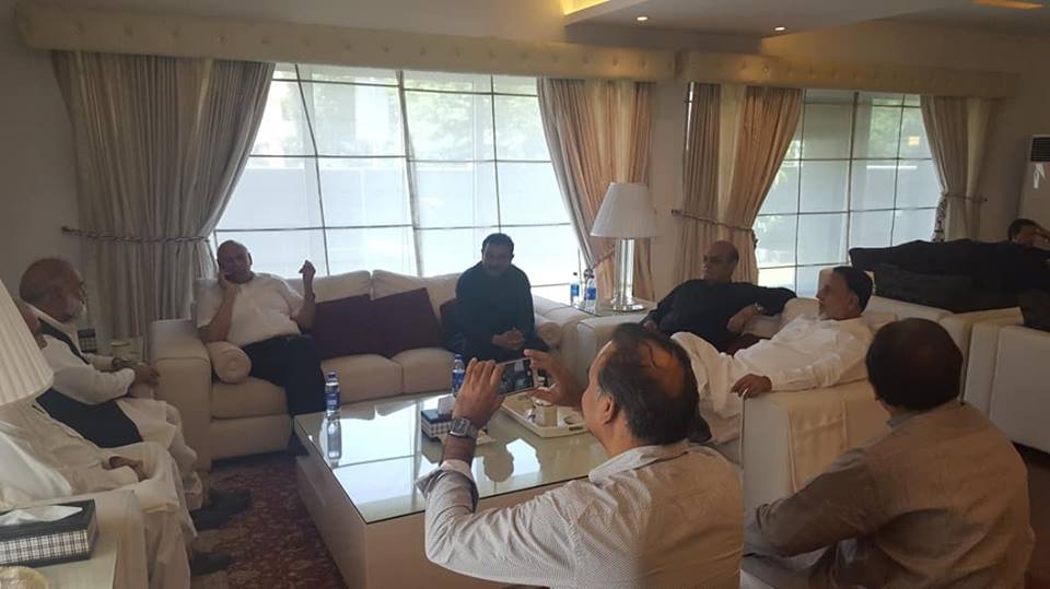 Sentor Chaudhry Muhammad sarwar Islamabad Meeting On 30 July 2018