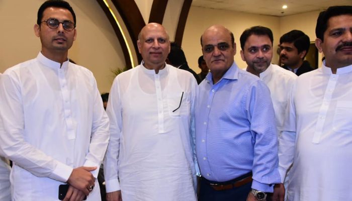 Dinner in honour of Nominated Governor Punjab Mr Muhammad Sarwar at Flattish Lahore on 28AUG