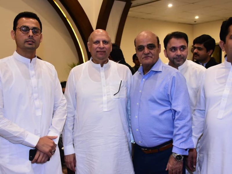 Dinner in honour of Nominated Governor Punjab Mr Muhammad Sarwar at Flattish Lahore on 28AUG