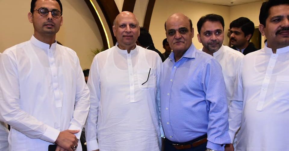 Dinner in honour of Nominated Governor Punjab Mr Muhammad Sarwar at Flattish Lahore on 28AUG