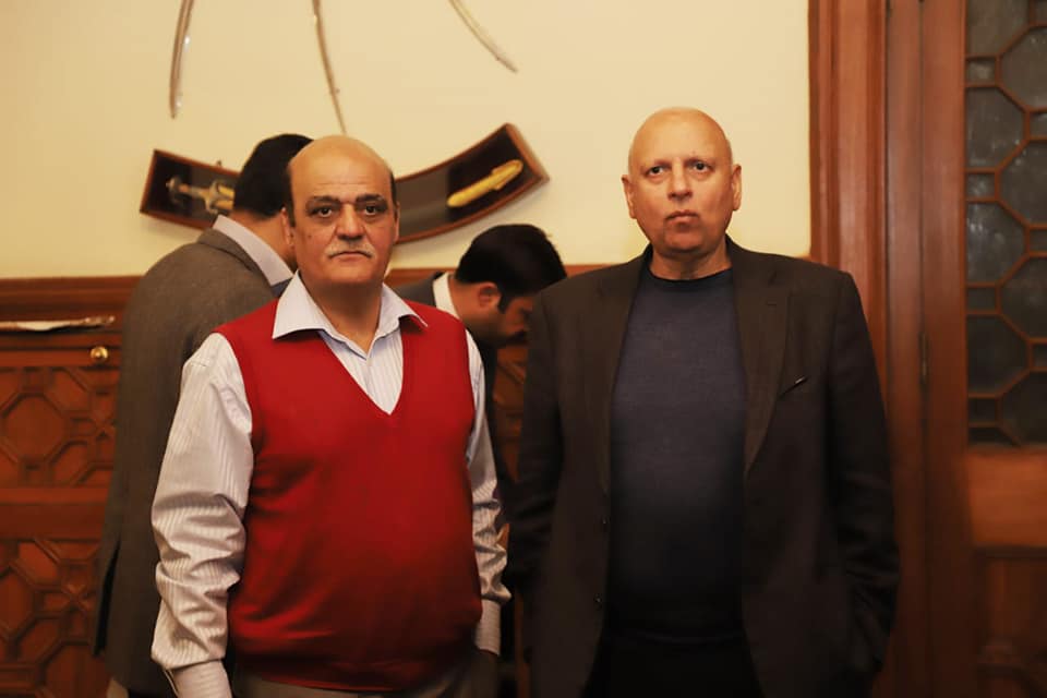 Today Meeting With Governor Punjab Mr Chawadary Muhammad Sarwar Sab At Governor House Lahore