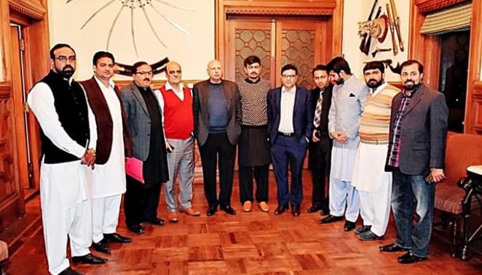 Today Governor House Lahore with Governor Ch. Muhammad Sarwar