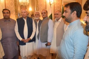 Today Dinner Hosted By Governor Punjab Chawadry Muhammad Sarwar Honor PTI Sargodha Division & Rawalpindi Division At Governor House Punjab Lahore #786TA#