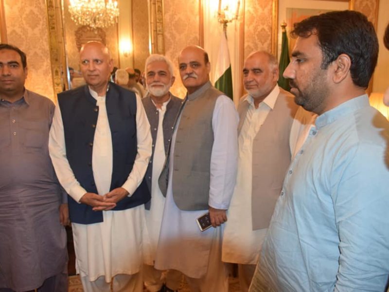 Today Dinner Hosted By Governor Punjab Chawadry Muhammad Sarwar Honor PTI Sargodha Division & Rawalpindi Division At Governor House Punjab Lahore #786TA#