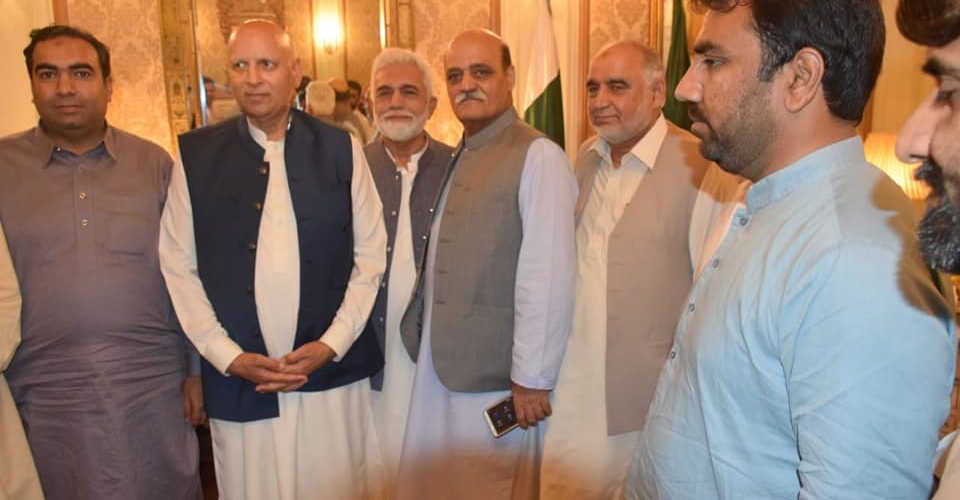 Today Dinner Hosted By Governor Punjab Chawadry Muhammad Sarwar Honor PTI Sargodha Division & Rawalpindi Division At Governor House Punjab Lahore #786TA#